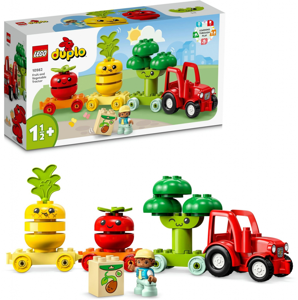 LEGO® DUPLO® 10982 Traktor se zeleninou a ovocem