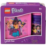 LEGO® Friends Girls Rock svačinový set láhev a box fialová – Zboží Dáma