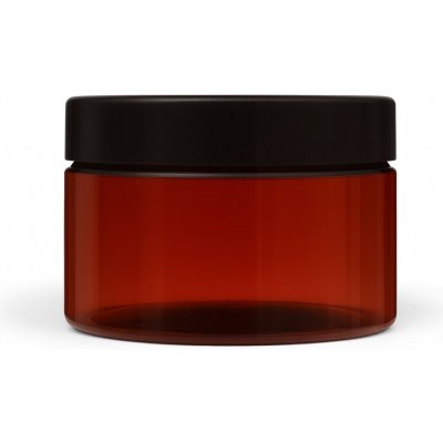 Farm.inc Plastová dóza hnědá s černým uzávěrem 300 ml – Zboží Dáma