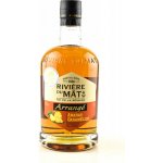 Riviére du Mat Arrange Ananas Caramelisé 35% 0.7 l (holá láhev) – Zboží Dáma