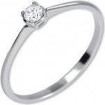 Brilio zásnubní z bílého zlata s krystalem 226 001 01036 07 – Sleviste.cz
