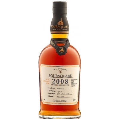 Foursquare Exceptional Casks 12y 2008 60% 0,7 l (holá láhev) – Hledejceny.cz