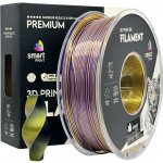 Smart Print Silk PLA Tri color black gold purple 1,75mm 1kg – Zboží Živě