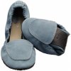 Dámské baleríny Scholl Pocket Ballerina Moccasin šedé