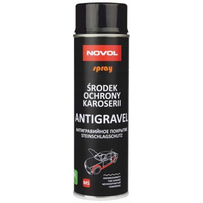 Novol Antigravel MS černý ochrana podvozků Spray 500 ml | Zboží Auto