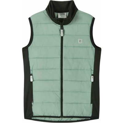 Reima Tikkeri dětská hybridní vesta Stone Green – Zboží Dáma