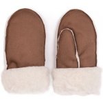 Vlnka palčáky z ovčí vlny velur hnědá – Sleviste.cz