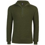Brandit svetr Marine Pullover Troyer olivová – Hledejceny.cz