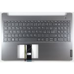 česká klávesnice Lenovo Thinkbook 15-IIL 15-IML šedá CZ/SK podsvit stříbrný palmrest – Zboží Živě