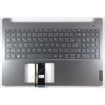 česká klávesnice Lenovo Thinkbook 15-IIL 15-IML šedá CZ/SK podsvit stříbrný palmrest – Hledejceny.cz