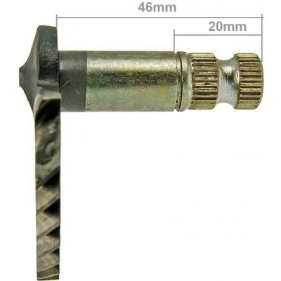 101 Octane Hřídel nakopávačky, 46/20 mm, 139QMB/A BT12001 – Hledejceny.cz