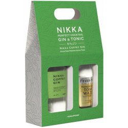 Nikka Coffey Gin 47% 0,7 l (dárkové balení Fever Tree Indian Tonic 0,5 l)