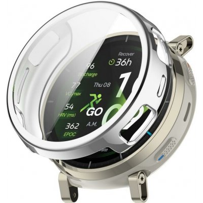 VSECHNONAMOBIL 143044 TPU FULL COVER Kryt pro Amazfit Active 3 Premium stříbrný – Zboží Živě