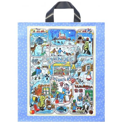 Vánoční taška PE s uchem J. Lada – Zboží Dáma