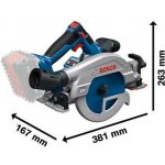 Bosch GKS 18V-57-2 GX Professional 0 601 6C1 001 – Zboží Mobilmania
