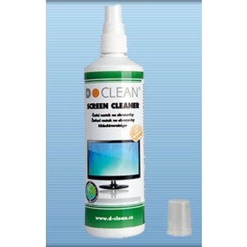 D-Clean Čisticí roztok na obrazovky LCD monitory filtry 250ml