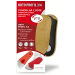 VTR Orto profil 3/4 anatomické kožené vložky – Zboží Mobilmania