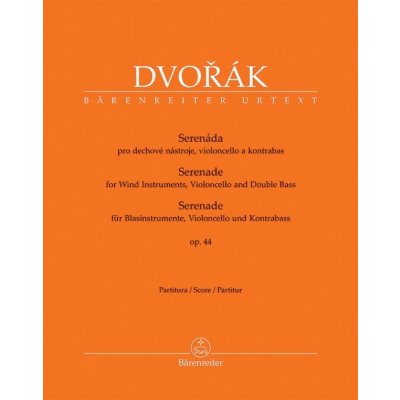 Serenáda pro dechové nástroje violoncello a kontrabas op. 44 – Zbozi.Blesk.cz