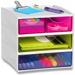 CEP MyCube Happy zásuvkový box 4 zásuvky vícebarevný 1032110811 – Hledejceny.cz