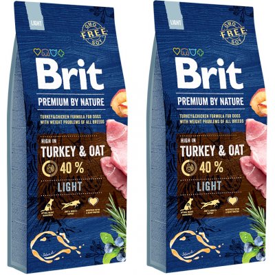 Brit Premium By Nature Light 2x15kg
