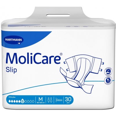 Molicare Slip 6kap M boky 90-120 cm 1891ml 30 ks – Zboží Mobilmania