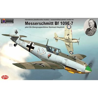 Kovozávody Prostějov Messerschmitt Bf 109E 7 Reinhard Heydrich CLUB LINE 1:72 – Hledejceny.cz
