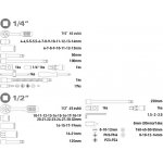 Extol Premium Gola sada 94 dílů 1/4" a 1/2" 6525 – Zbozi.Blesk.cz