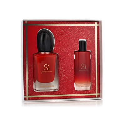 Armani Giorgio Si Passione EDP 50 ml + EDP 15 ml + tělové mléko 75 ml dárková sada – Zbozi.Blesk.cz