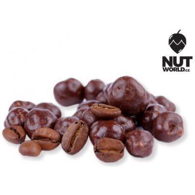 Nutworld Kávová zrna v hořké čokoládě 200 g – Zboží Mobilmania