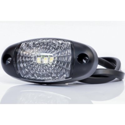 poziční světlo LED oválné bílé (72x45 mm) 12/24V – Hledejceny.cz