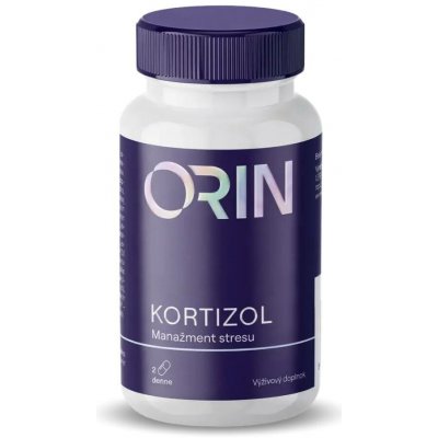 ORIN Kortizol podpora zvládání stresu 60 kapslí – Hledejceny.cz
