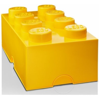 LEGO® úložný box 25 x 25 x 18 cm žlutá – Zbozi.Blesk.cz