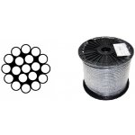 Lano ocelové 1x19, 2mm, Zn, cívka 250m – Sleviste.cz