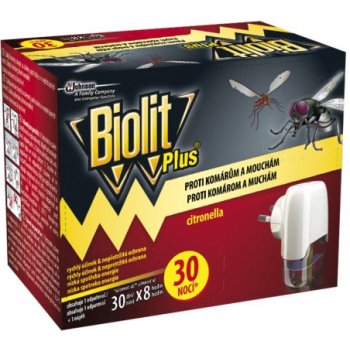 BIOLIT PLUS elektrický komáři a mouchy  náplň 31ml