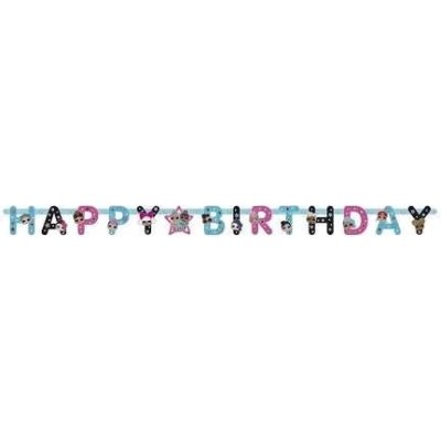 Girlanda narozeniny happy birthday lol surprise -182 cm