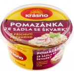 Krásno Pomazánka ze sádla se škvarky s příchutí pečeného masa 150 g – Zboží Mobilmania