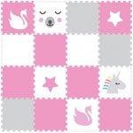 Vylen Minideckfloor podlaha 16 dílů jednorožecéďa labuť a hvězda – Zboží Dáma