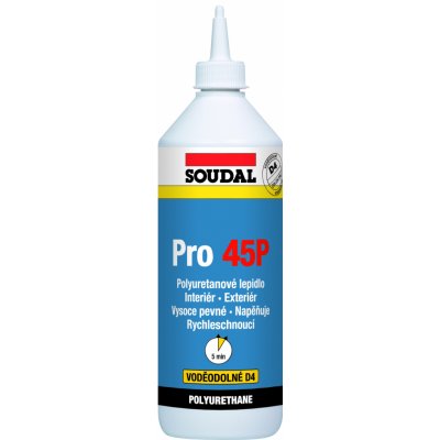 SOUDAL PRO 45P Lepidlo na dřevo 750g