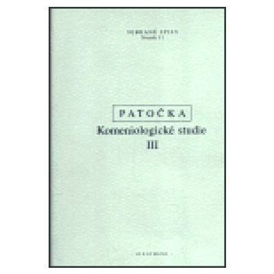 Komeniologické studie III. - Patočka Jan