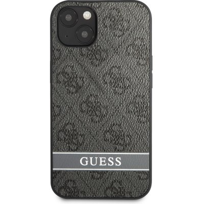 Pouzdro Guess PU 4G Stripe iPhone 13 mini šedé – Hledejceny.cz