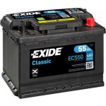 Exide Classic 12V 55Ah 460A EC550 | Zboží Auto