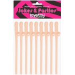 Lovetoy realistické brčko ve tvaru penisu přírodní – Zboží Dáma