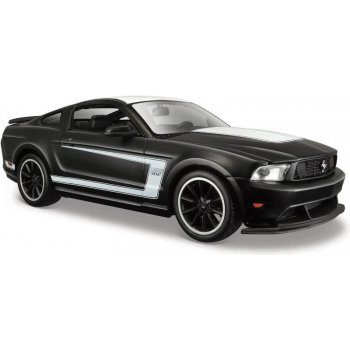 Maisto Ford Mustang Boss 302 černá matná BL 1:24