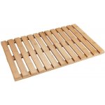 Wenko Bambus Bambusová předložka do koupelny hnědá 60 x 40 cm – Hledejceny.cz