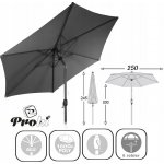 Linder Exclusiv MC2200SG 250 cm Light Grey – Hledejceny.cz