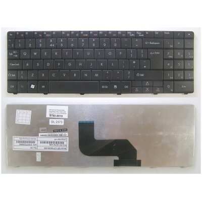 klávesnice Packard Bell EasyNote LJ61 LJ63 LJ65 LJ67 LJ71 LJ73 LJ75 černá UK