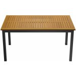 Livarno Home Zahradní stůl Valencia, 150 x 90 cm, hnědá – Zboží Dáma