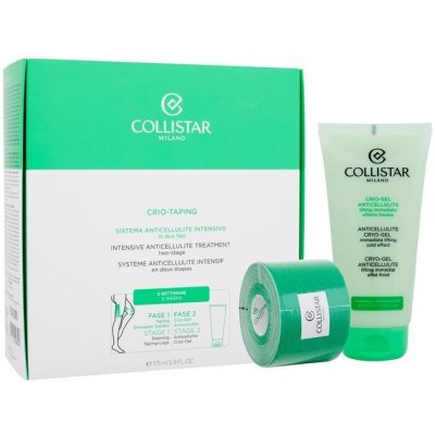 Collistar Cryo-Taping Intensive Anticellulite Treatment sada gel proti celulitidě Anticellulite Cryo-Gel 175 ml + tejpovací páska Taping Drenante Gambe – Zbozi.Blesk.cz