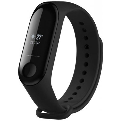 FIXED Silicone Strap na Xiaomi Mi Band 3/4 černý FIXSSTB-1414-BK – Zbozi.Blesk.cz