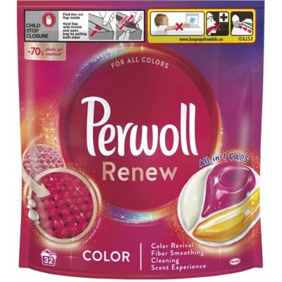 Perwoll Renew Color Caps kapsle 32 PD – Zbozi.Blesk.cz